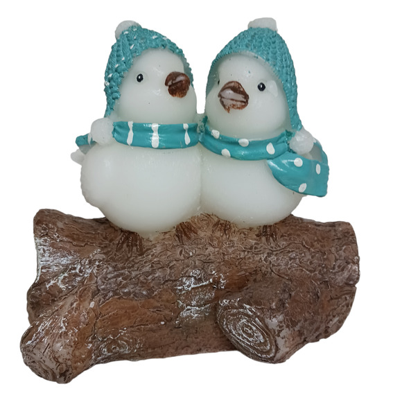 🕊️❄️Wax Snowbirds Flameless Candle | Cozy Winter Decor | Timer Feature 🎄 - Picture 7 of 16